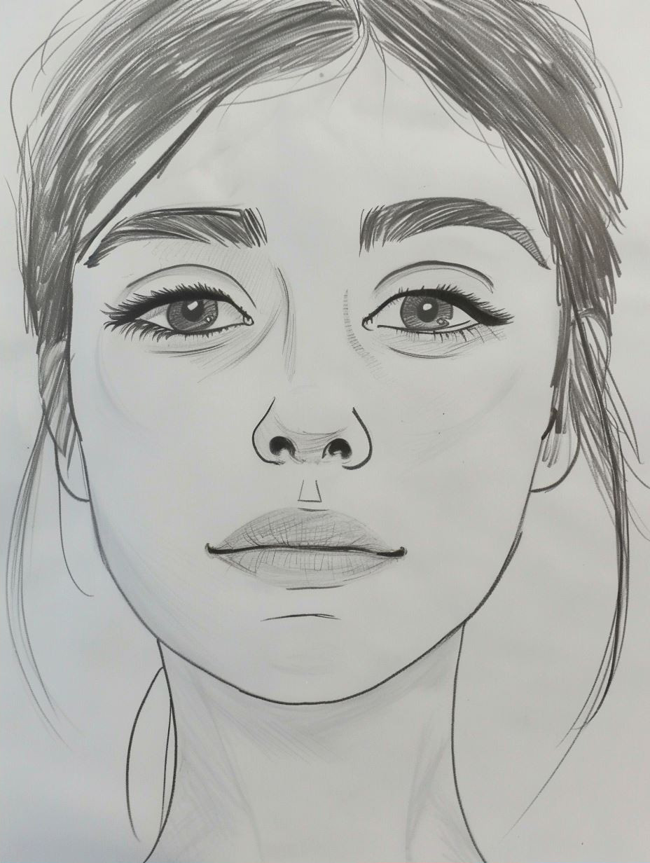 From Sketch to Masterpiece: Portrait Evolution - Image 2