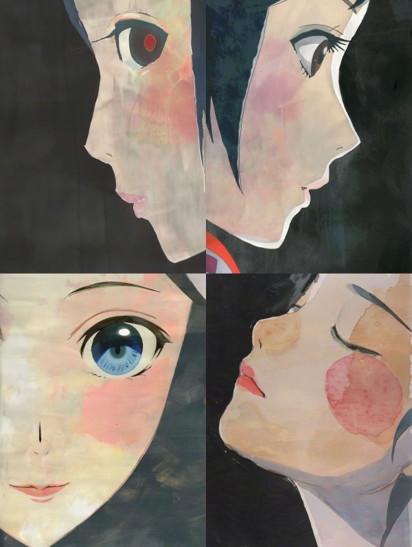 Ethereal Watercolor Anime Portraits