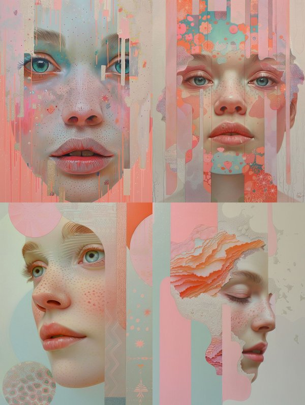 Fragmented Dreams of Digital Beauty