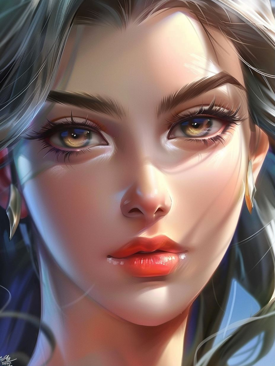 Digital Portraits of Ethereal Beauty - Image 1