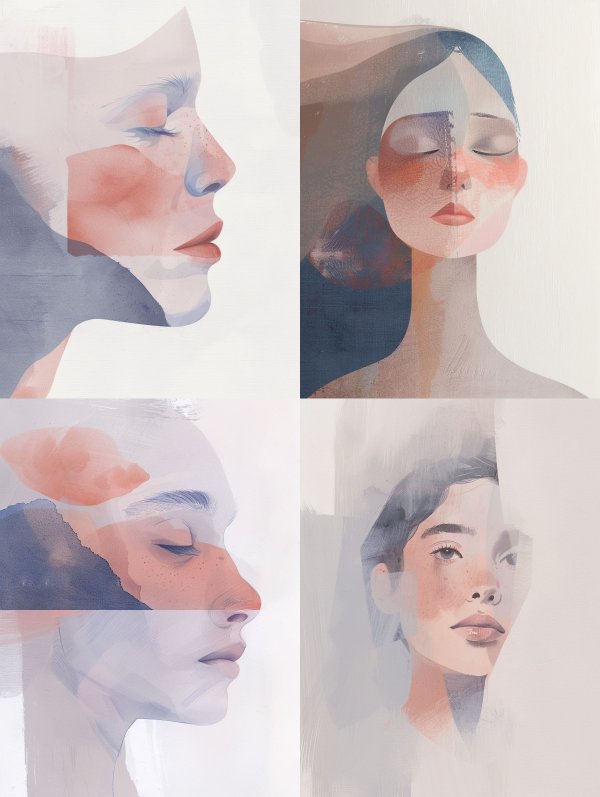 Ethereal Fragments of Human Form