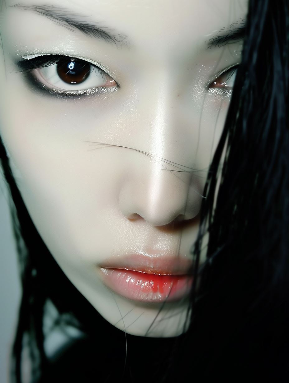 Ethereal Gaze: A Study in Beauty - Image 3