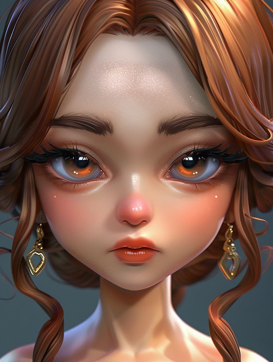 Ethereal Digital Portrait Glow - Image 2