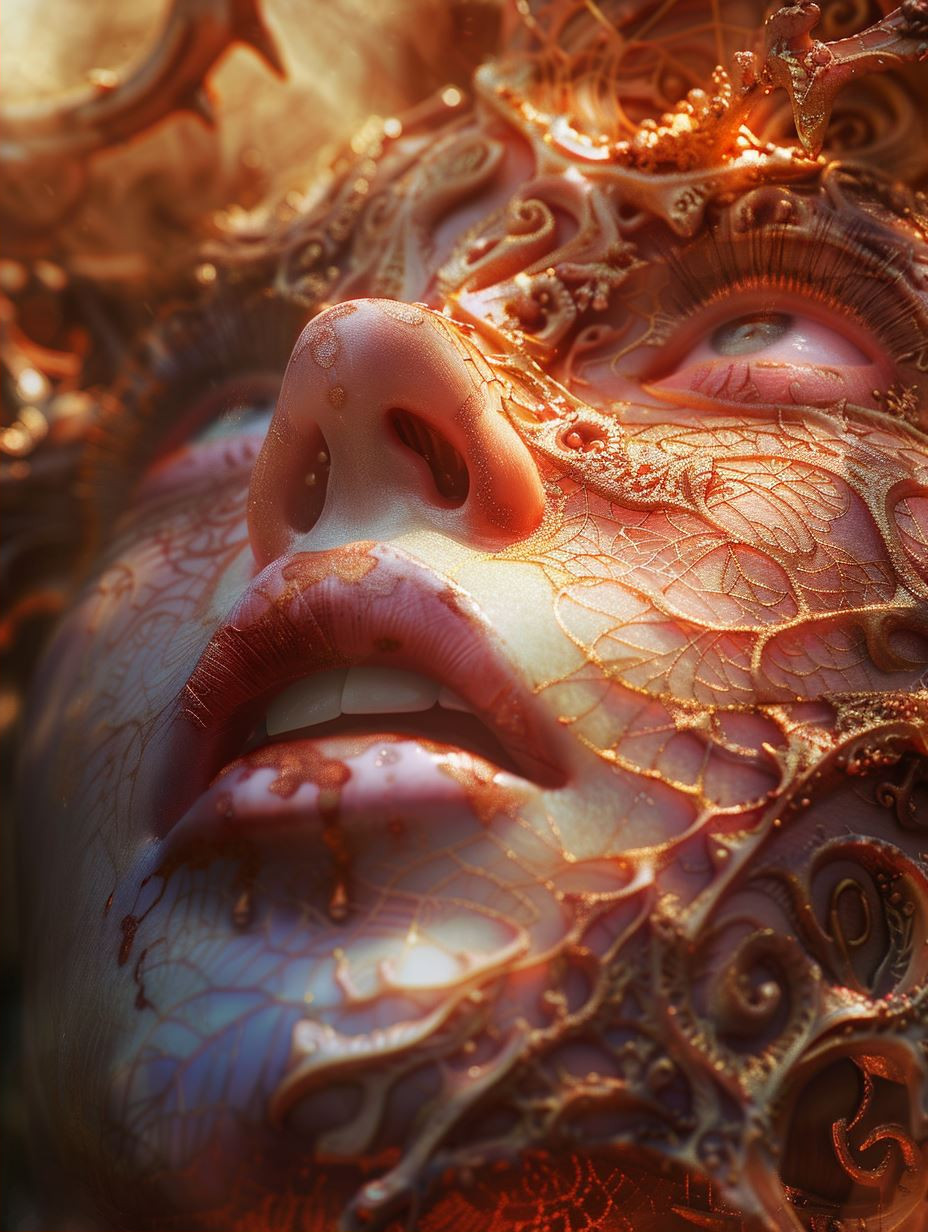 Gilded Ethereal Golden Visage - Image 2