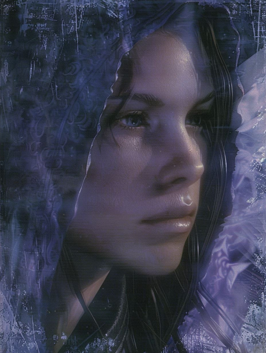 Ethereal Indigo Dream Portraits - Image 2