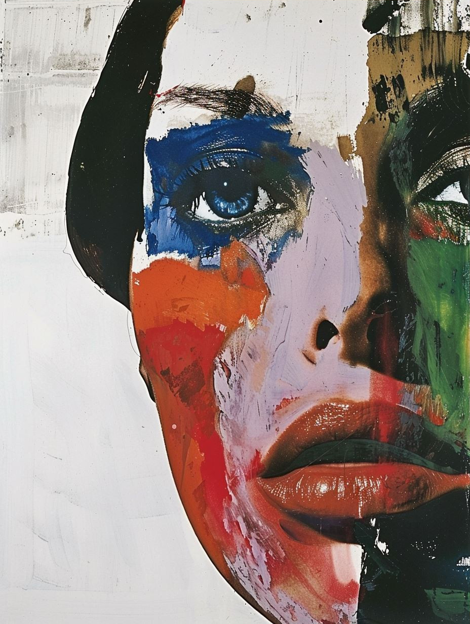 Fragmented Beauty in Color - Image 3