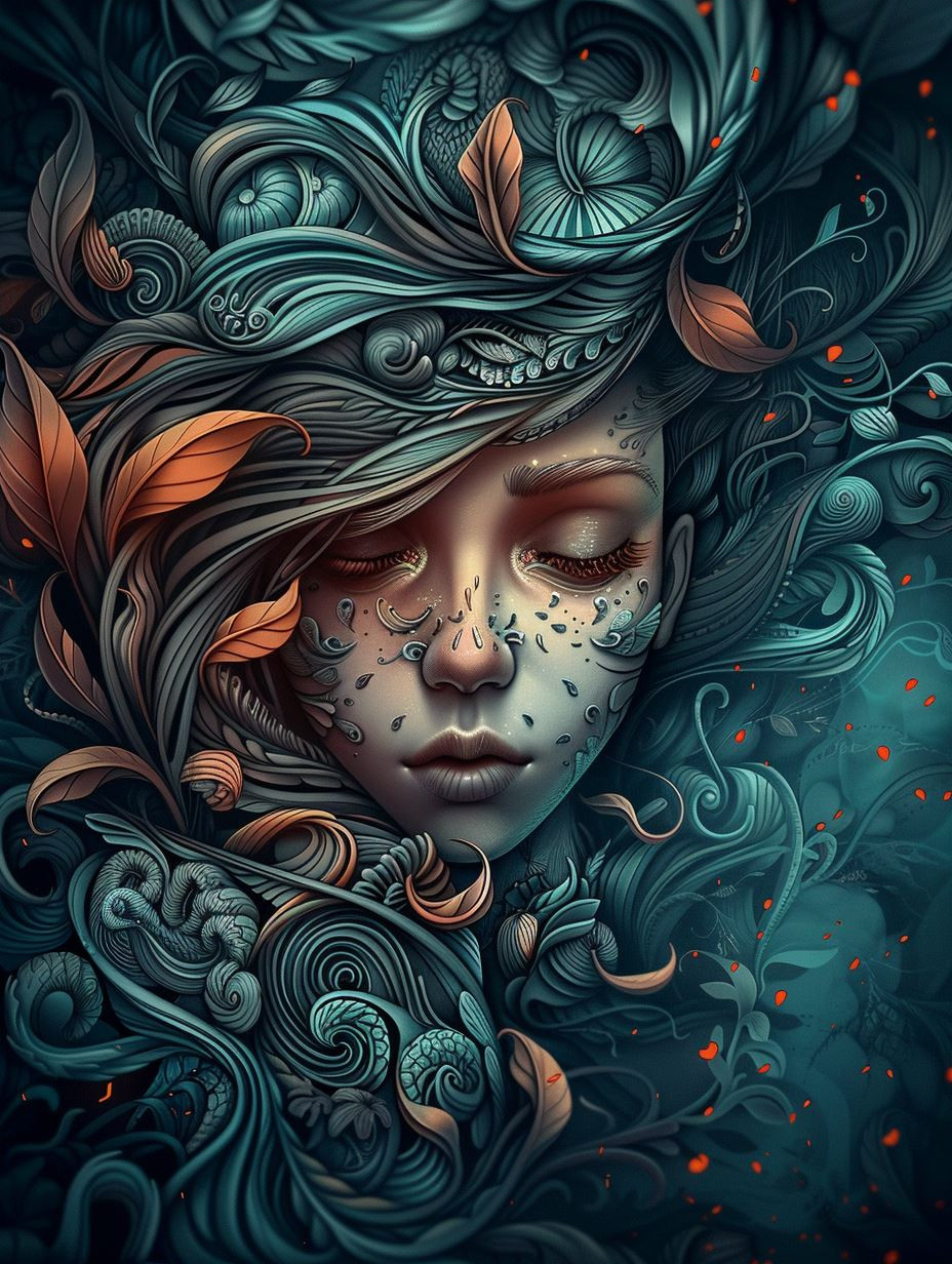 Ethereal Visions of Deep Azure - Image 4