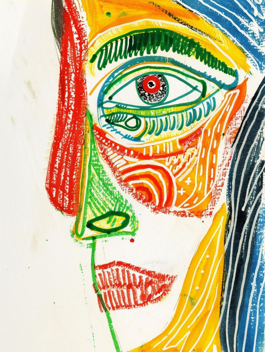Abstract Prism Portrait Studies - Image 3