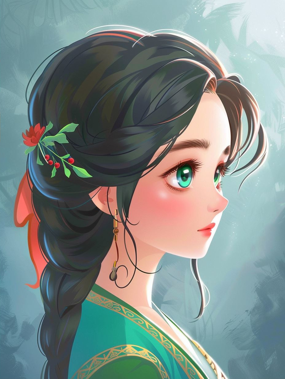 Diverse Digital Portraits of Stylized Women - Image 2