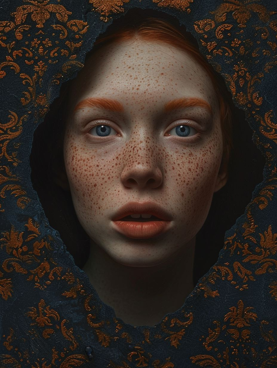 Surreal Fragmented Porcelain Beauty - Image 3