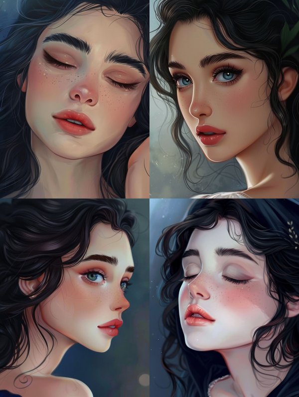 Ethereal Beauty in Digital Art
