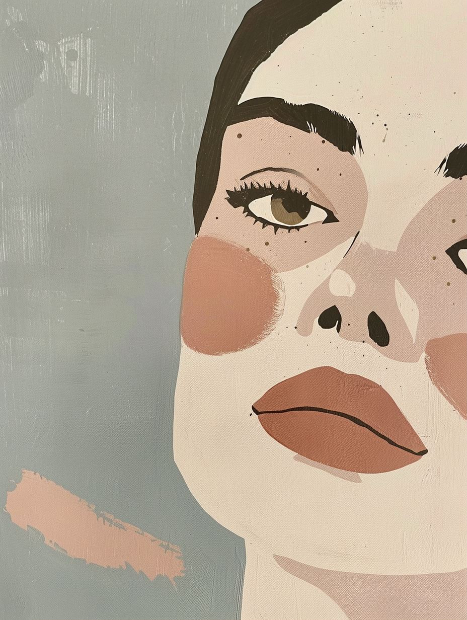 Modern Minimalist Portrait Study