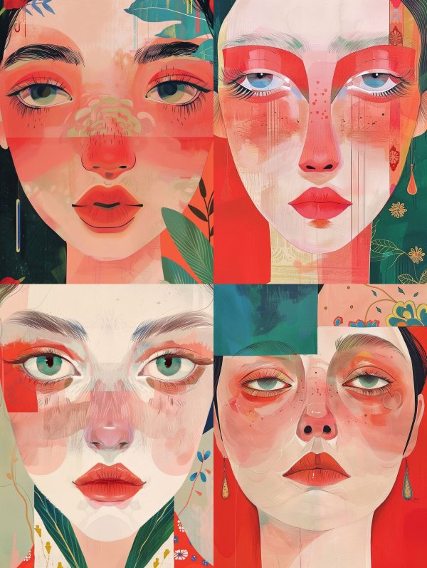 Floral Dream Portrait 5