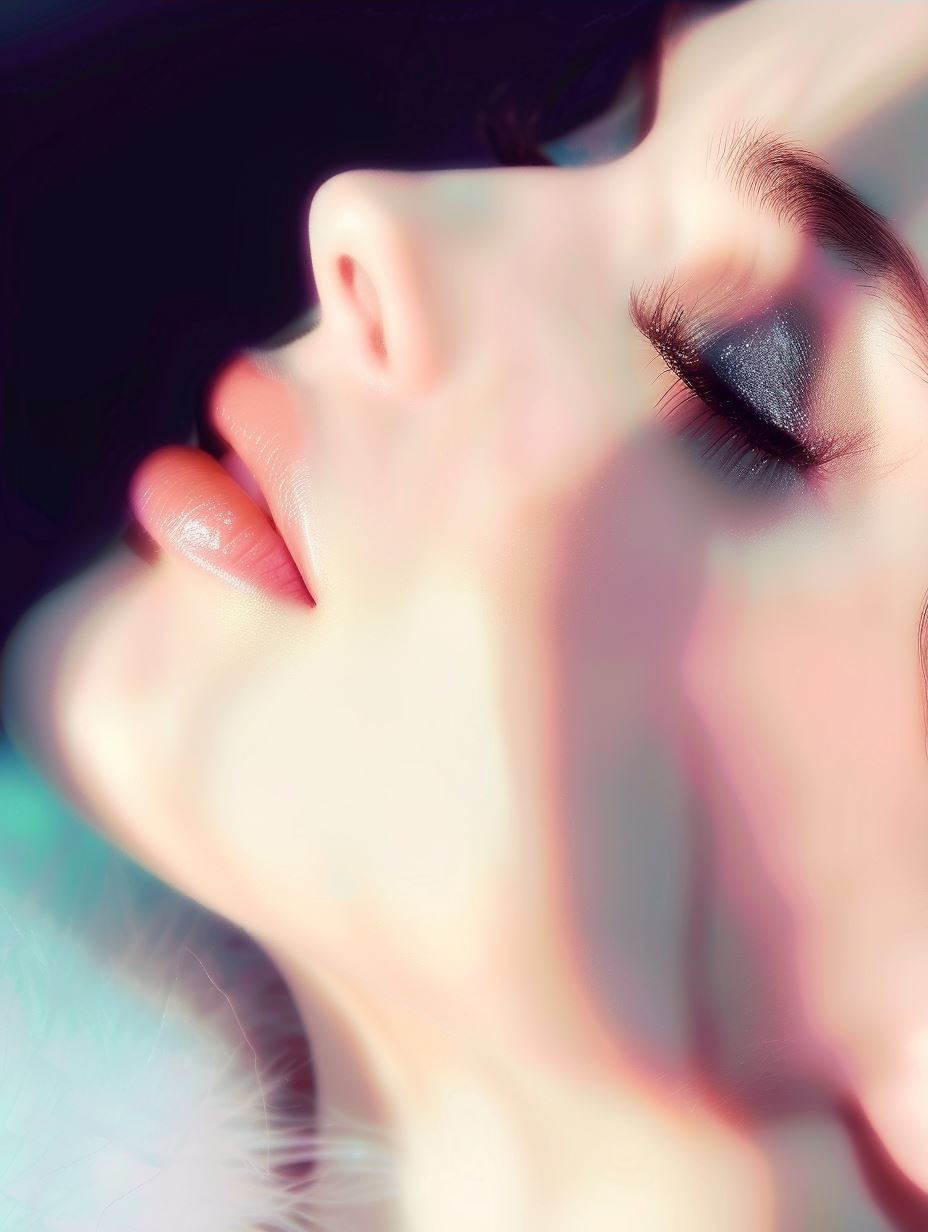 Neon Dreams: A Cinematic Beauty Study - Image 3