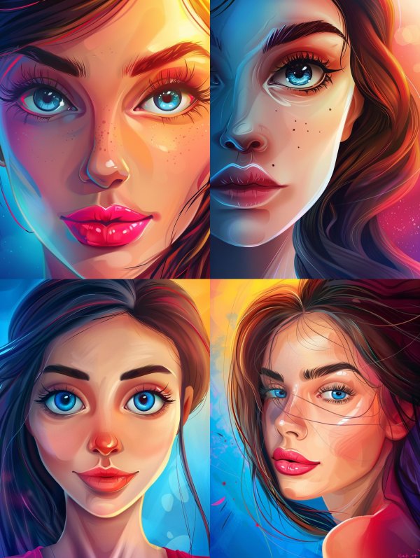 Luminous Digital Portraiture Study
