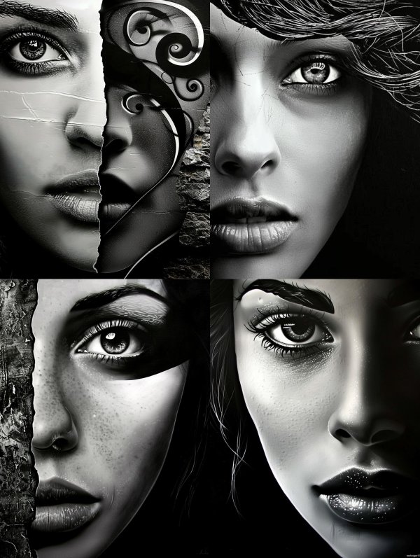 Fragments of a Monochrome Soul