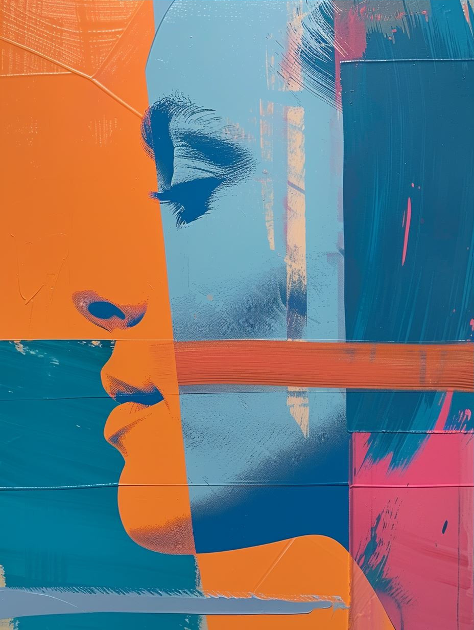 Fragmented Visions in Neon - Image 3
