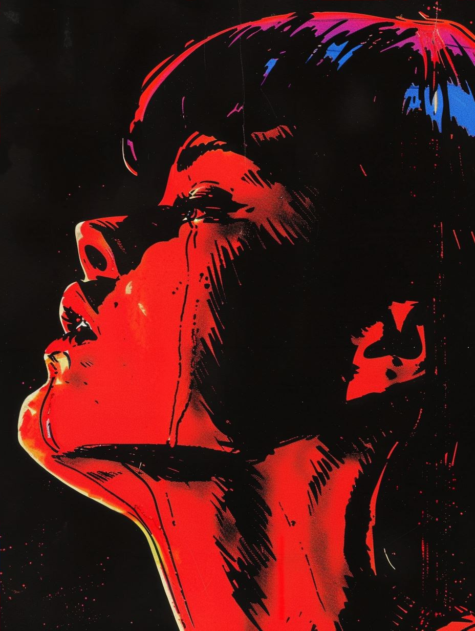Neon Shadows: A Study of Four Faces - Image 4