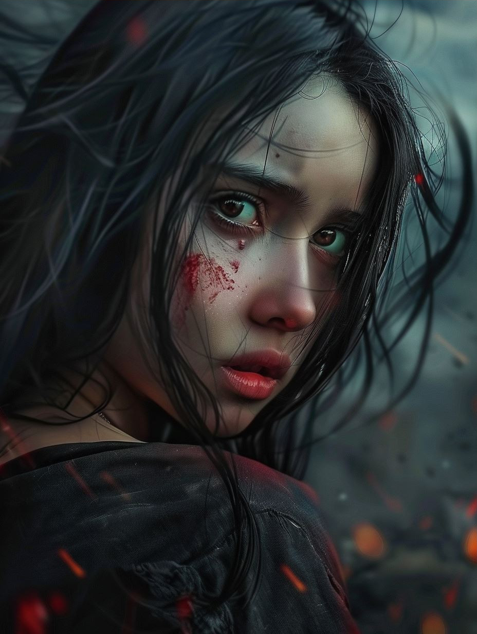 Haunting Gaze of Cinematic Sorrow - Image 3