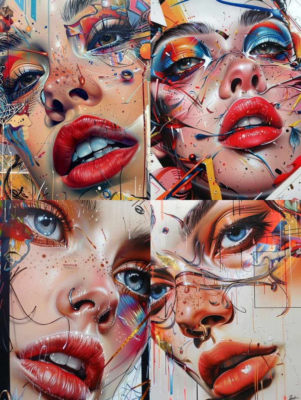 Chromatic Visions of Modern Beauty