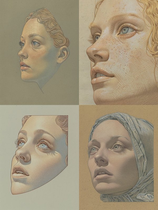 Ethereal Classical Portrait Studies