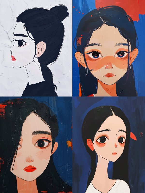 Four Visions of Modern Feminine Art