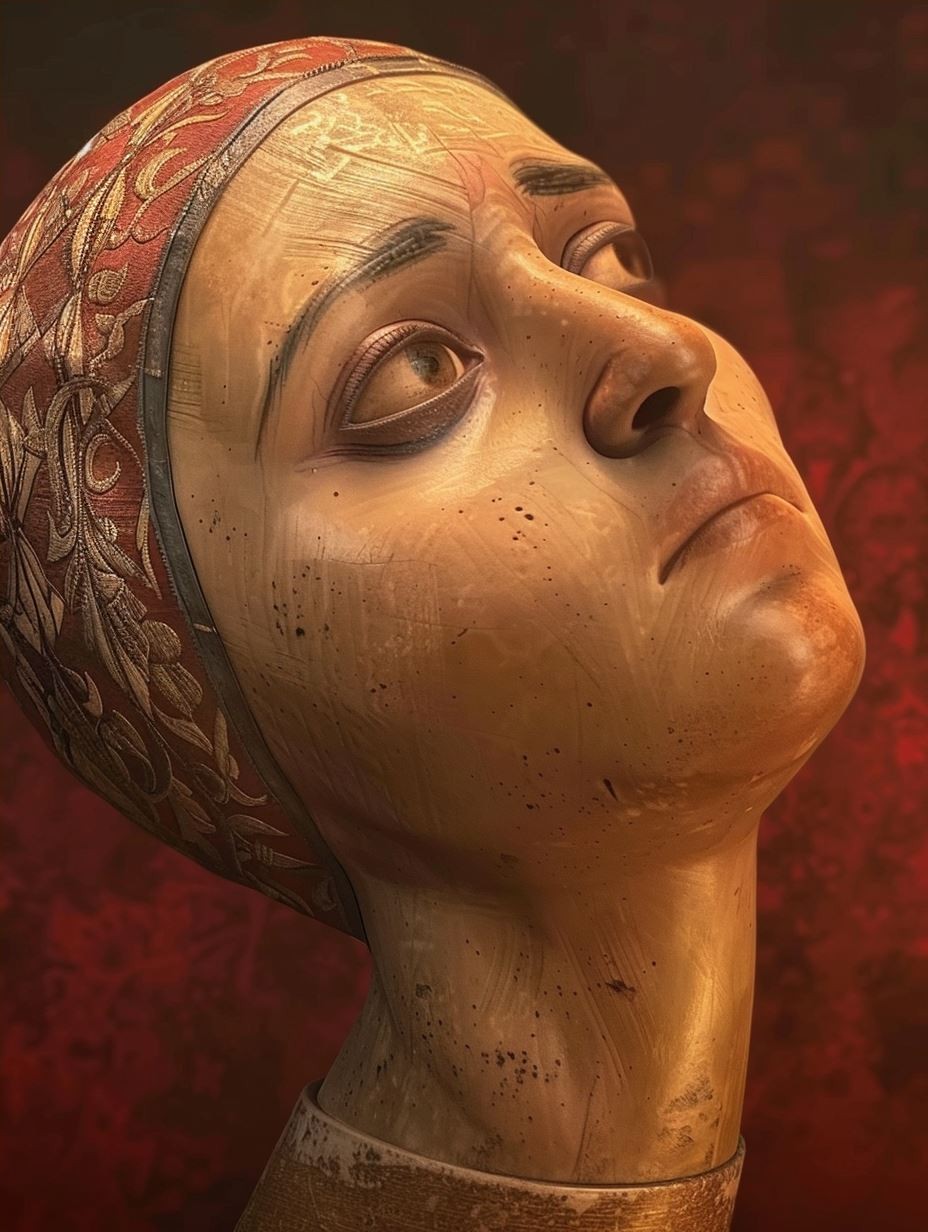 Ancient Gilded Desert Muse - Image 4