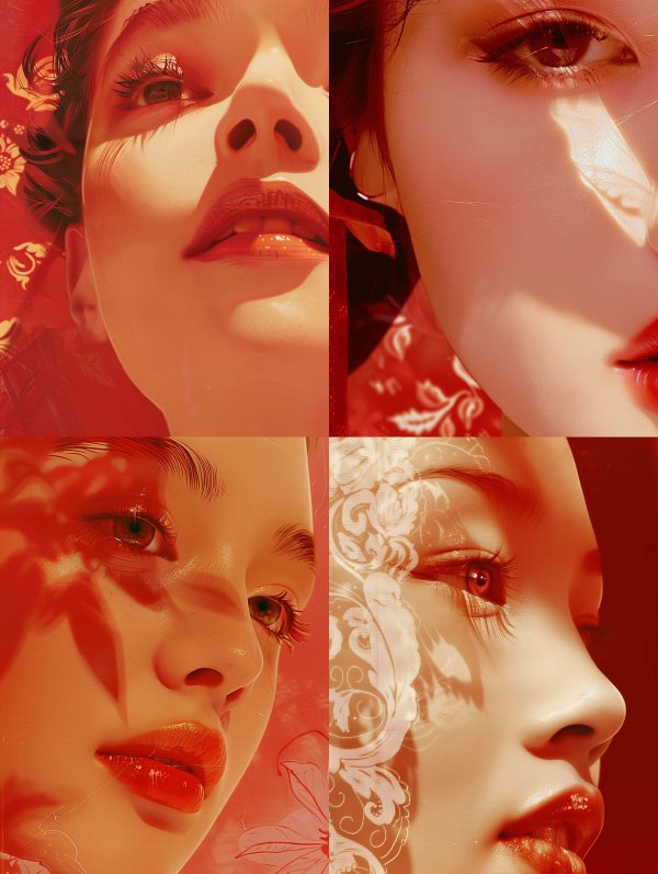 Crimson Velvet Glow