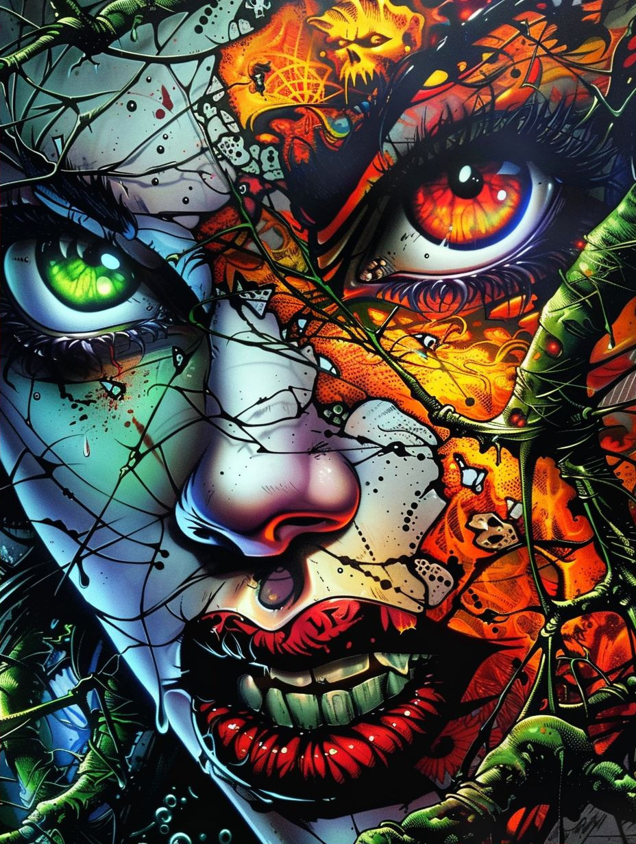 Psychedelic Neon Fever - Image 2