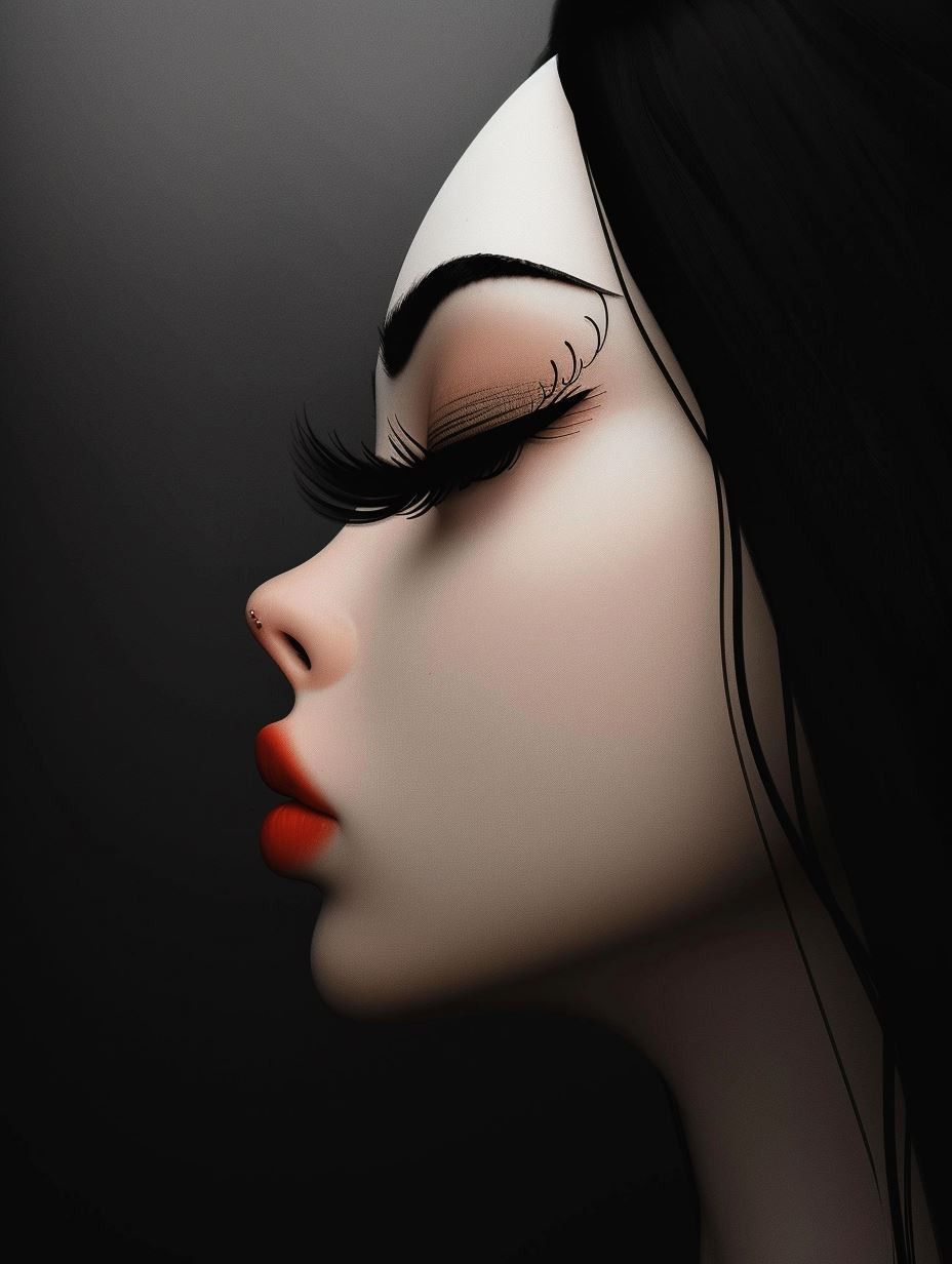 Ethereal Dark Noir Portraits - Image 2