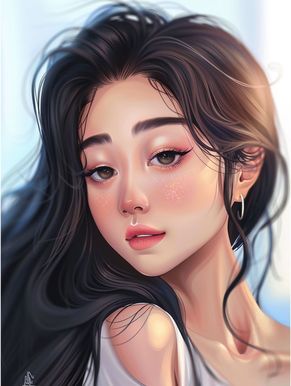 Ethereal Digital Portraits of Beautiful Women - Image 4