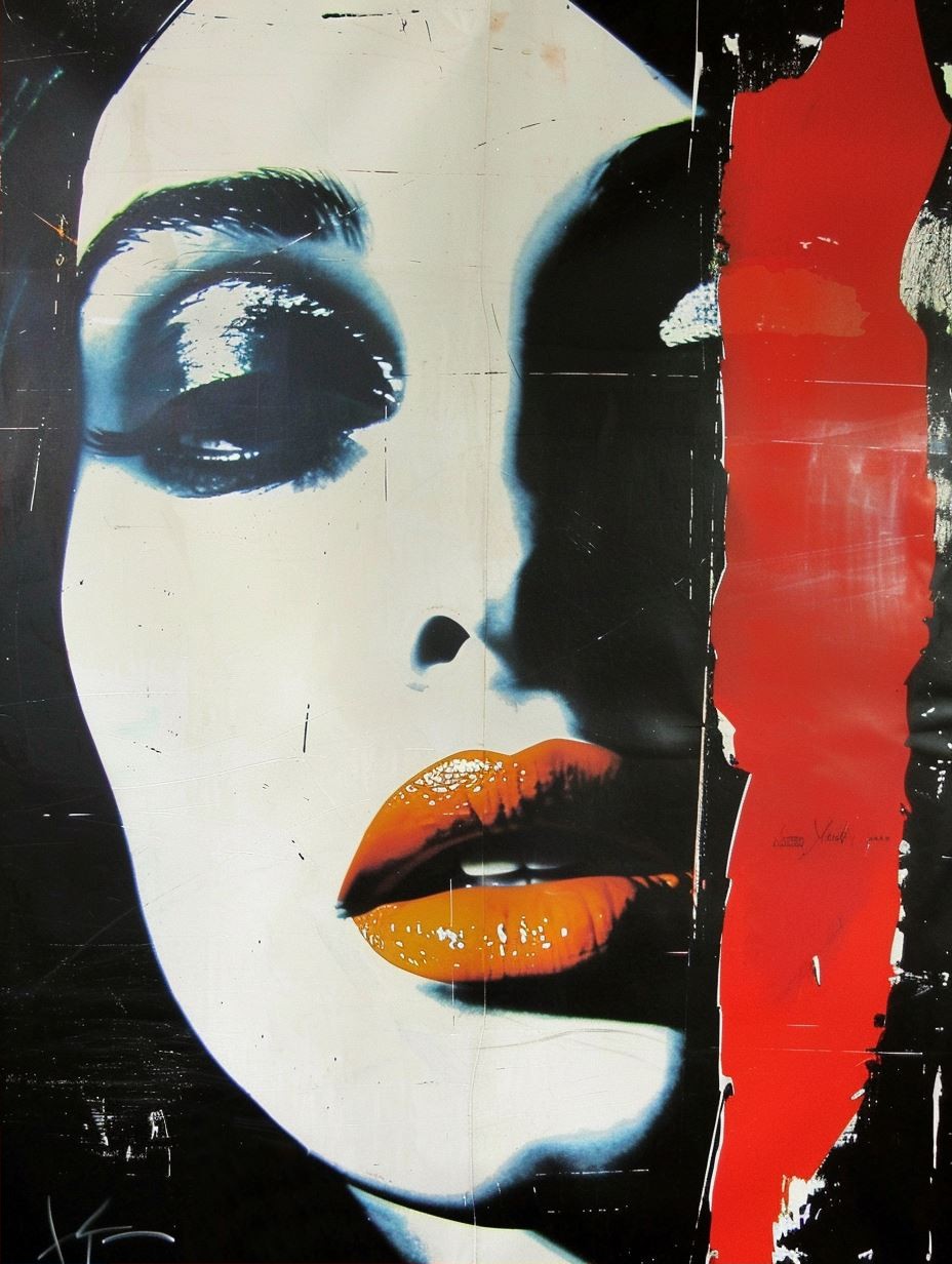 Bold Contrast Urban Pop Art - Image 2