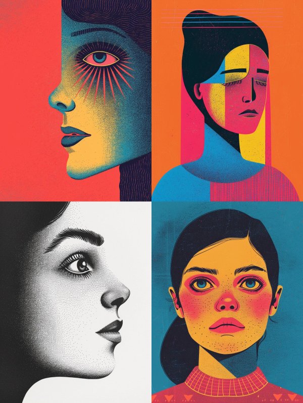 Prismatic Portraits of the Modern Soul