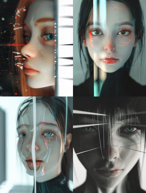 Cybernetic Soul Digital Portraits
