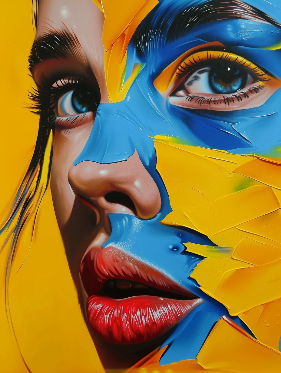 Vibrant Fusion of Color and Beauty - Image 4