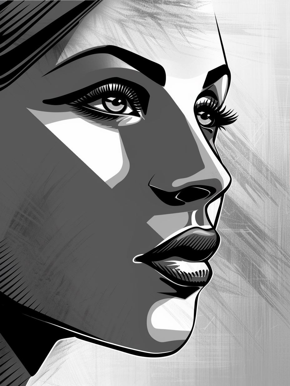 Noir Cinematic Digital Portraits - Image 3