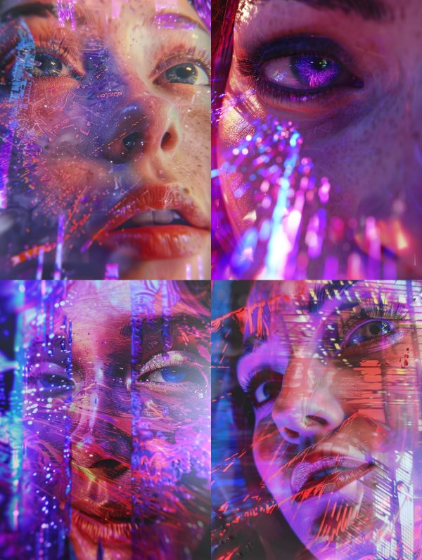 Digital Echoes of a Neon Soul