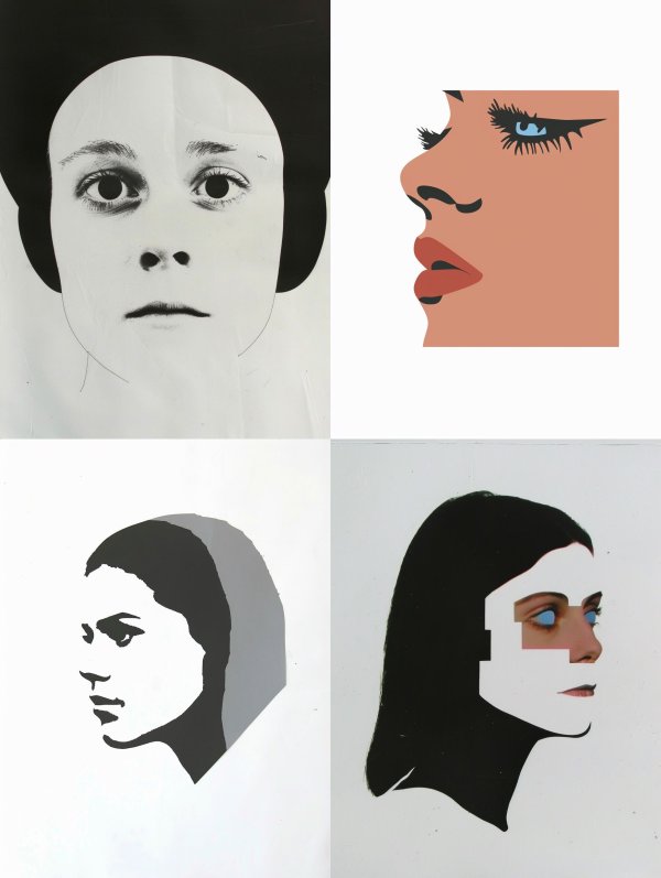 Minimalist High Contrast Portraiture