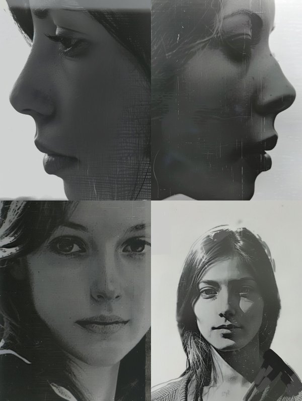 Noir Shadows Portrait Study
