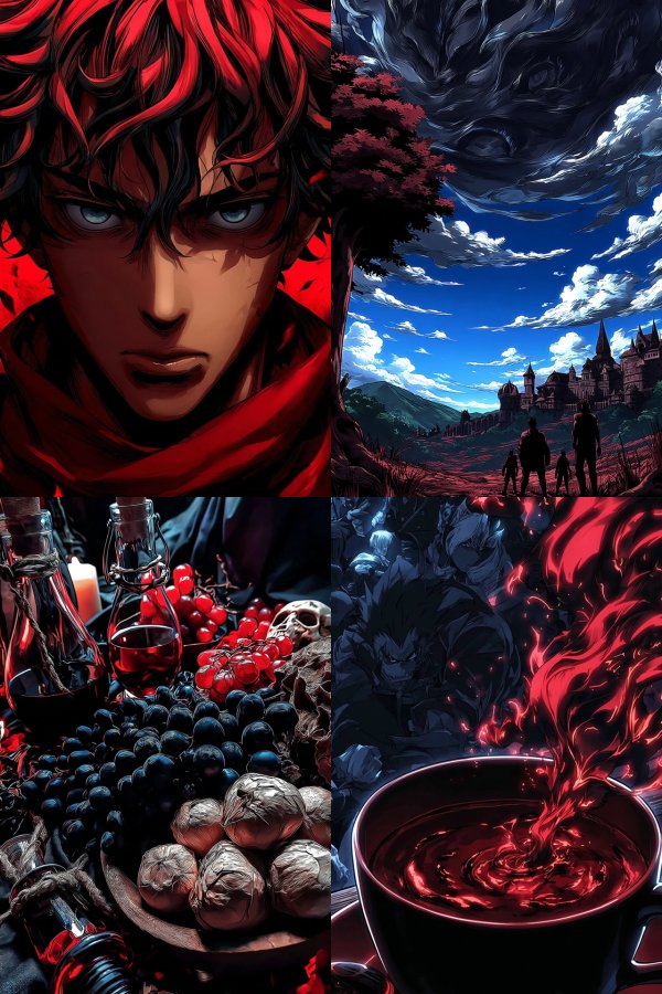 Crimson Shadows and Dark Magic