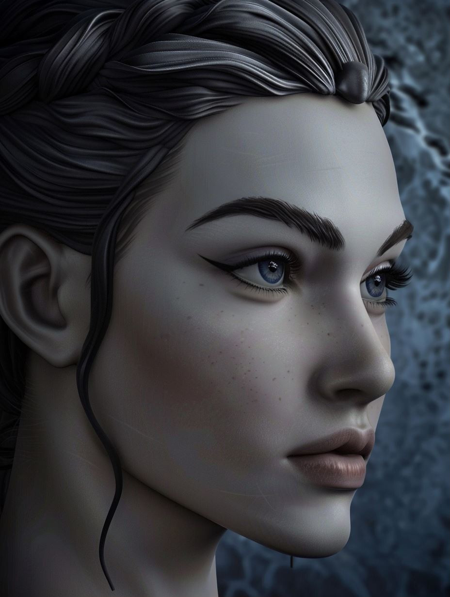 Diverse Digital Portraits of Ethereal Women - Image 1