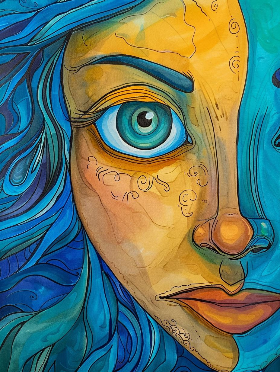 Ethereal Portraits of Fluid Emotion - Image 1