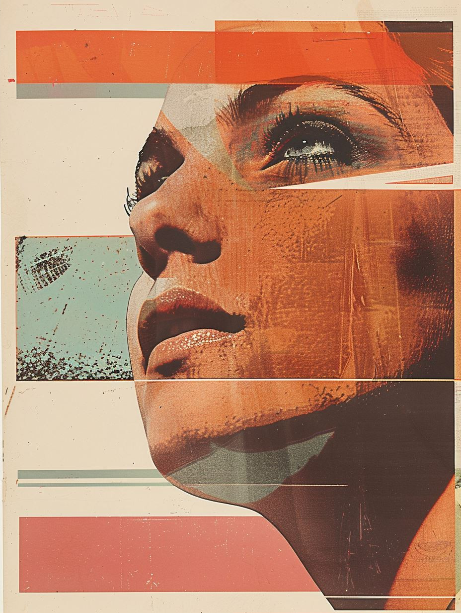 Vintage Collage Muse - Image 2