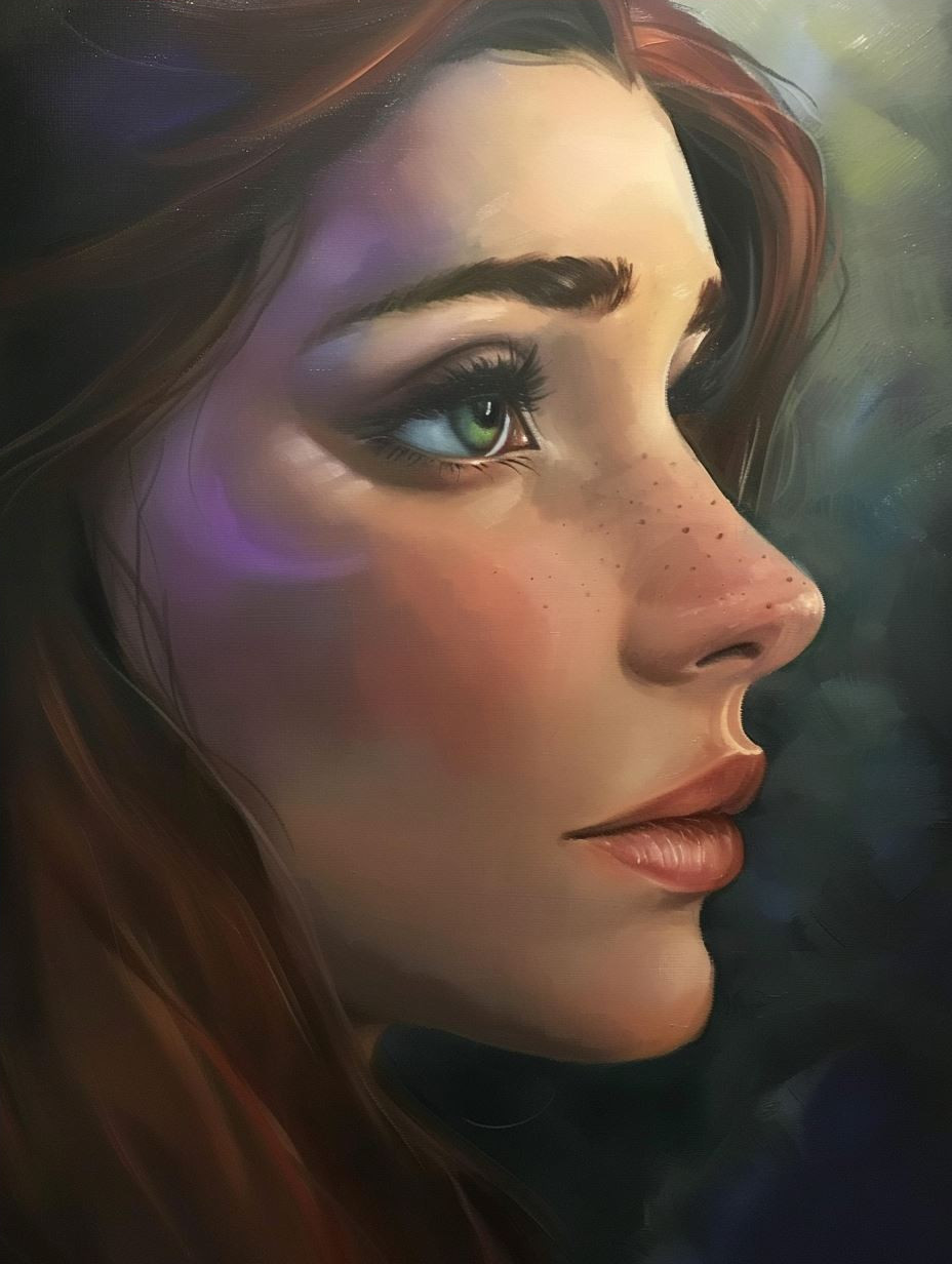 Serene Glow in Soft Shadow - Image 4