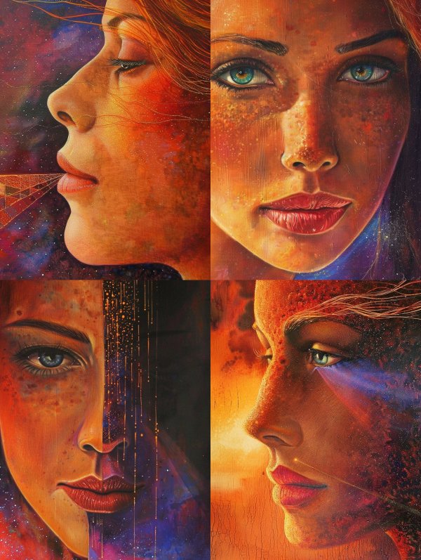 Radiant Portraits of Ethereal Light