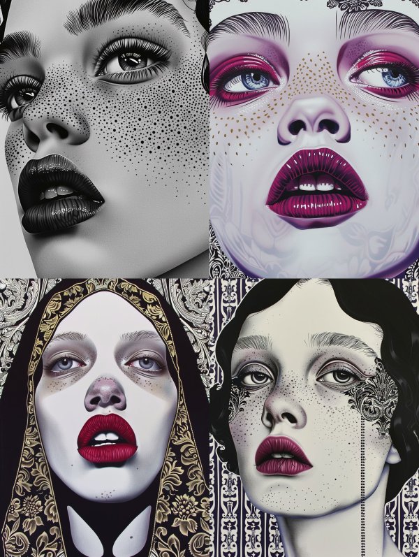 Avant Garde Surreal Portraiture