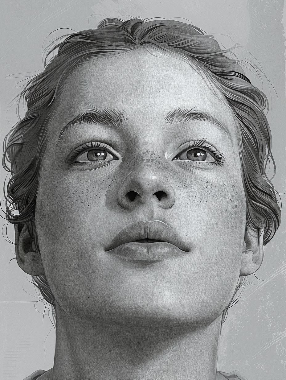 Classical Charcoal Portrait Studies - Image 4