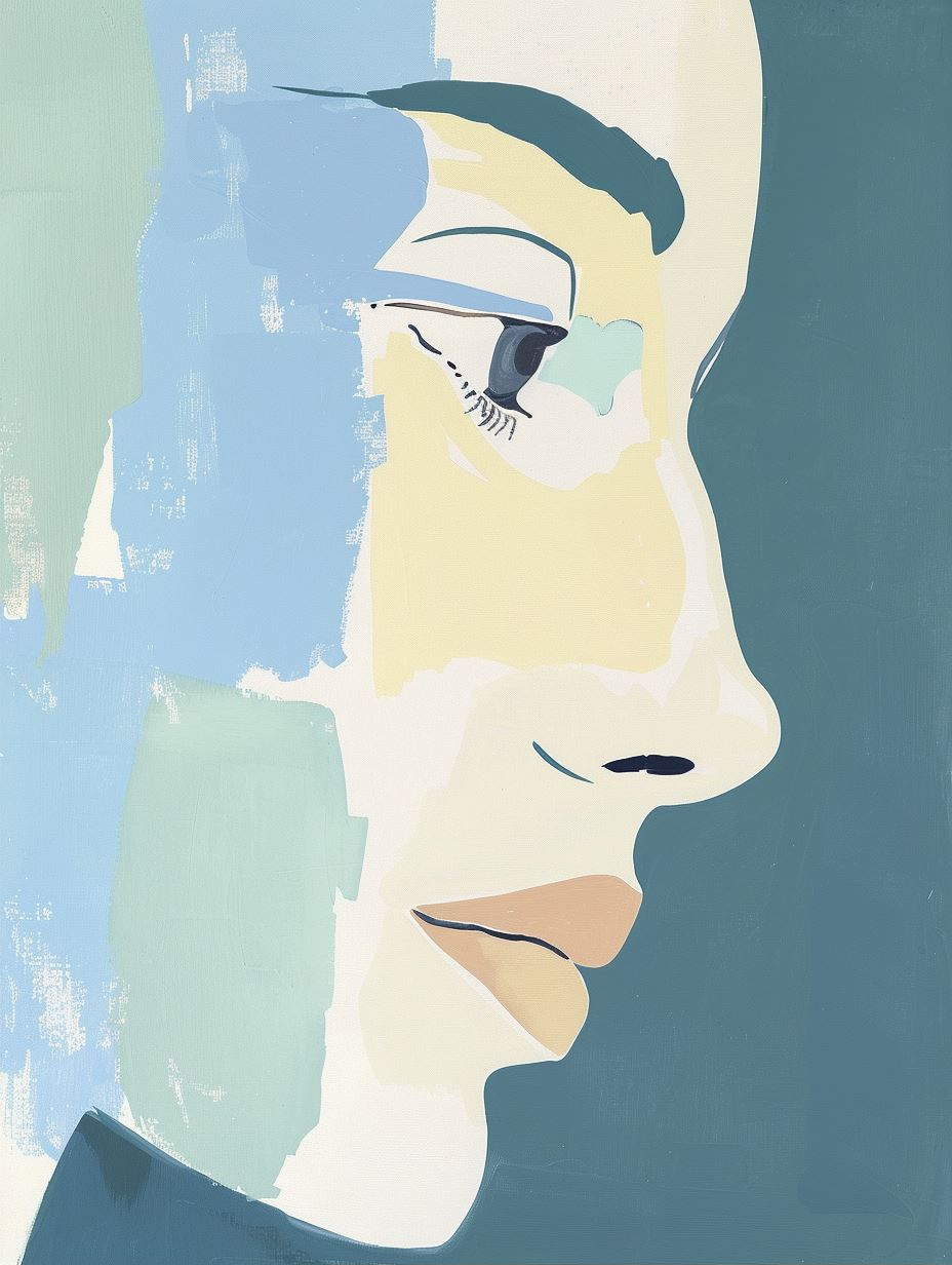 Fragmented Gaze Modernist Portraits - Image 2