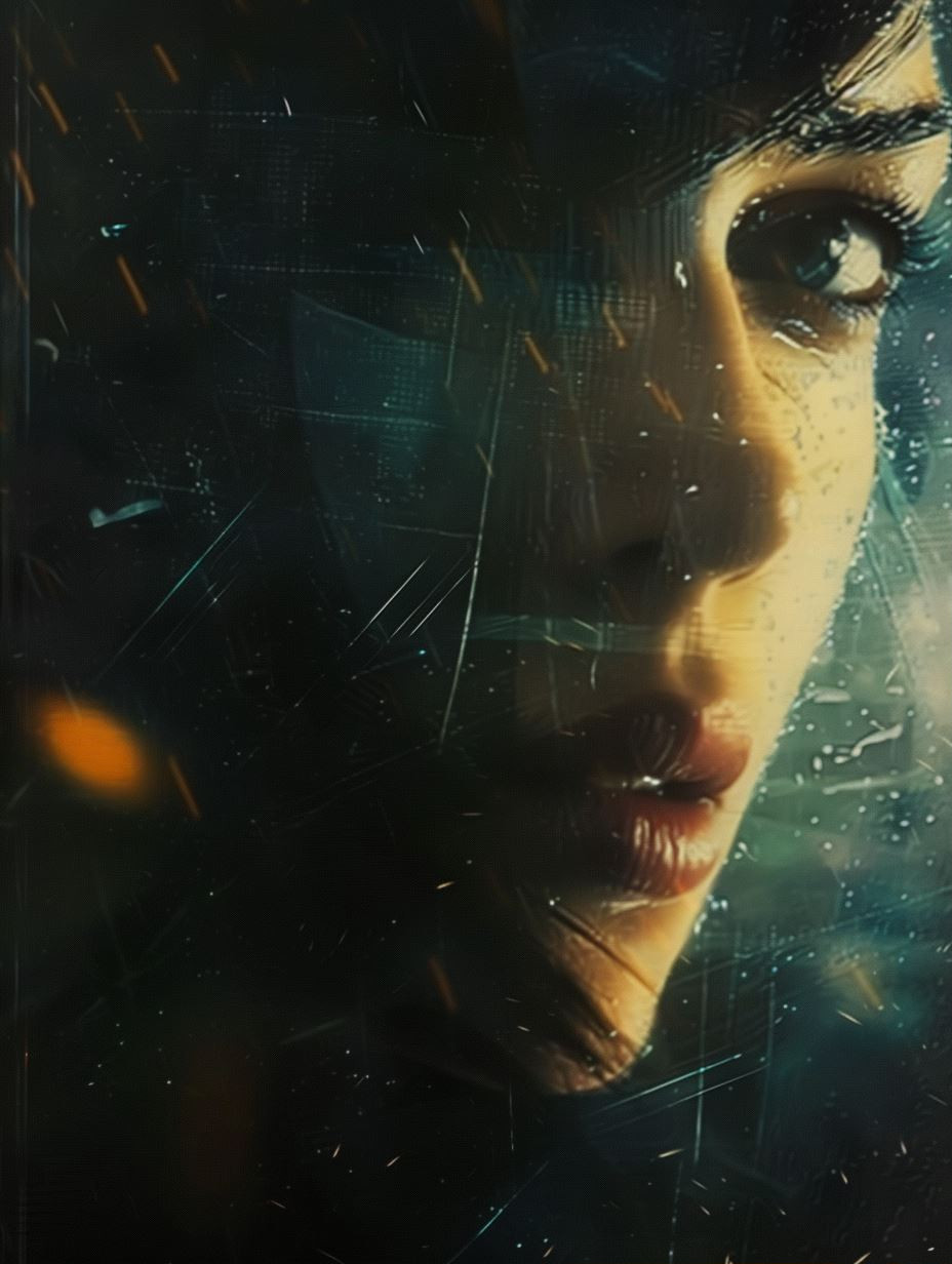 Cinematic Cyberpunk Portrait Series - Image 1