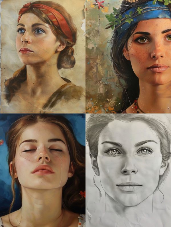 Timeless Portraits of Feminine Grace